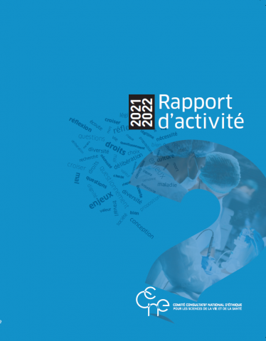Couverture du rapport d'activité 2021-2022