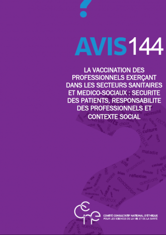 Couverture de l'Avis